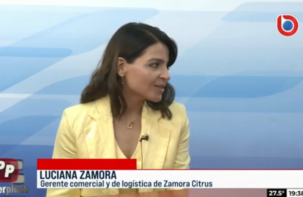 Luciana Zamora analizó el sector citrícola tucumano y mundial