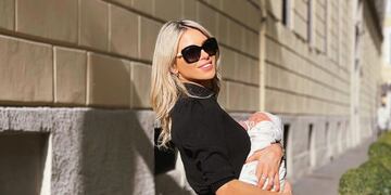 La hija de Agustina Gandolfo y Lautaro Martínez tiene niñera y es mendocina