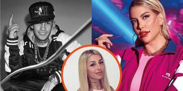 L-Gante y una producción junto con Wanda Nara. (Instagram)