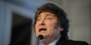 Javier Milei. Foto Federico Lopez Claro