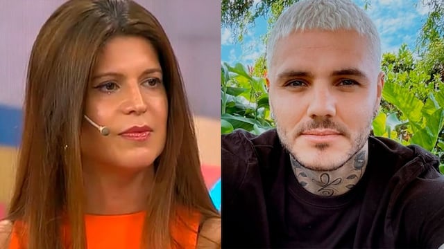 Elba Marcovecchio y Mauro Icardi