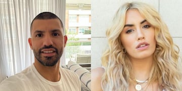 Lali Espósito y Kun Agüero.