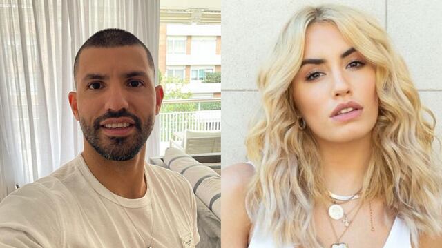 Lali Espósito y Kun Agüero.