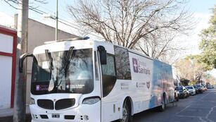 El Ómnibus Sanitario recorre Rafaela
