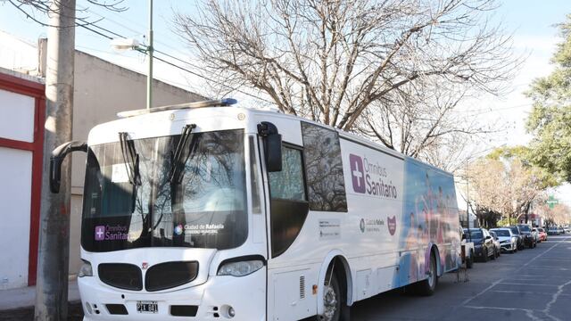 El Ómnibus Sanitario recorre Rafaela