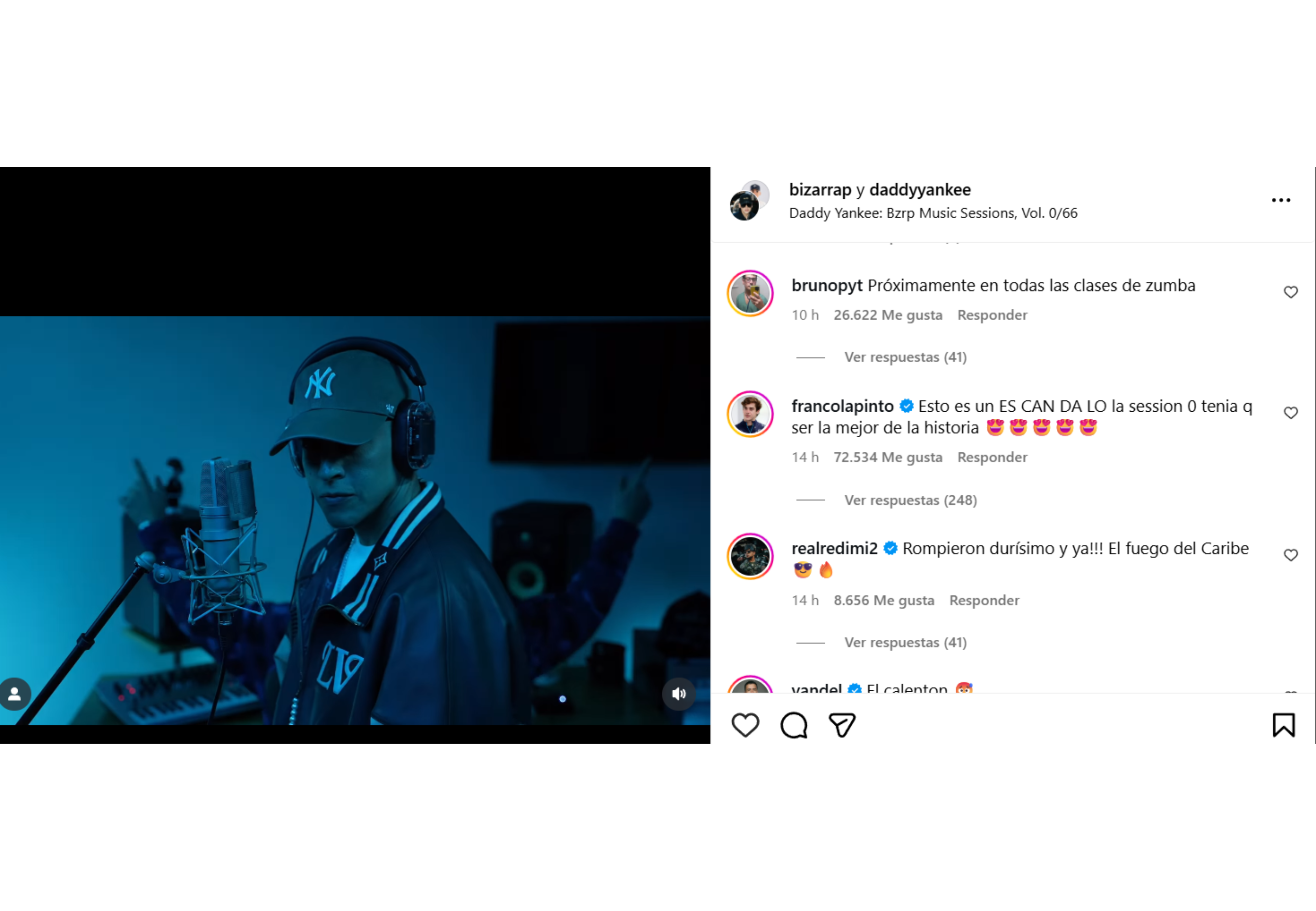 El comentario de Franco Colapinto.