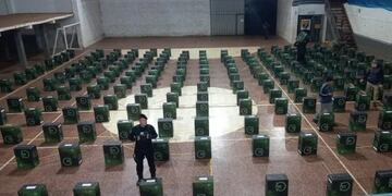 Desarticulan una operación de contrabando de cigarrillos en Puerto Rico.