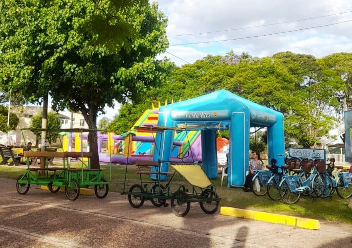 Los paseos en bicicleta por la Costanera volvieron con una nueva propuesta.