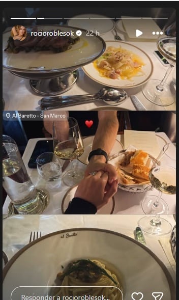 Adrián Suar y Rocío Robles, de novios