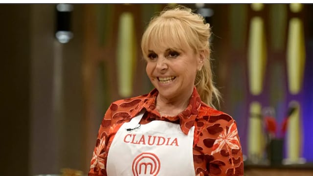 Así fue el emotivo regreso de Claudia Villafañe a Masterchef Celebrity