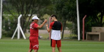 Pedro Troglio respalda a los titulares de Instituto, pero habrá un par de cambios ante Godoy Cruz (Ramiro Pereyra / La Voz).