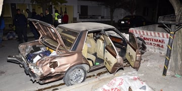 Condenado por circular en auto en Punta Alta, a contramano, chocar tres autos y un contenedor