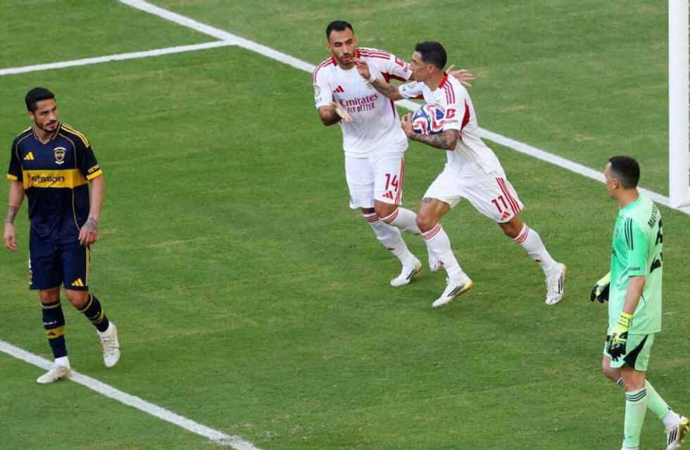 Video: Ángel Di María convirtió un gol clave ante Boca y su reacción se volvió viral