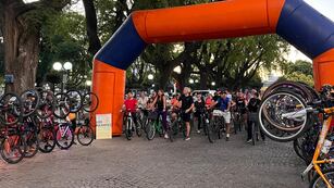 Bicicleteada en Rafaela