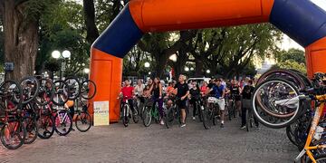 Bicicleteada en Rafaela