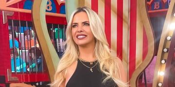 Ale Maglietti deslumbró con los colores nacionales.