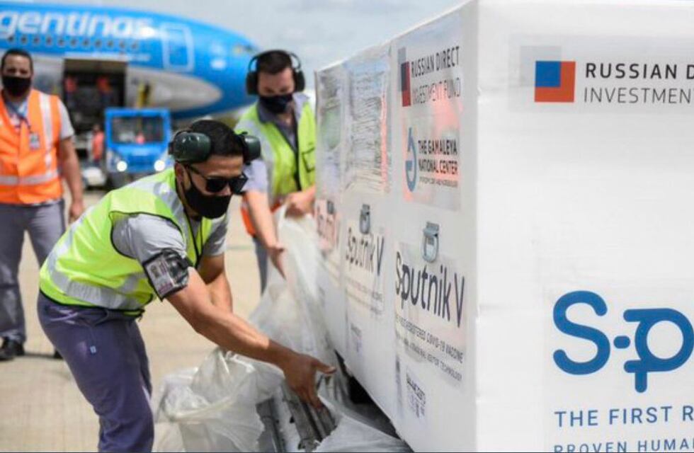 Llega una nueva partida de vacunas Sputnik V a Córdoba