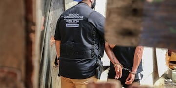 Arresto en operativo antidrogas en Rosario. Lamentable récord delictivo en la ciudad. (Foto: Web)