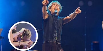 El inesperado momento en que Ross Lynch besó a una fan en el Lollapalooza Argentina 2024
