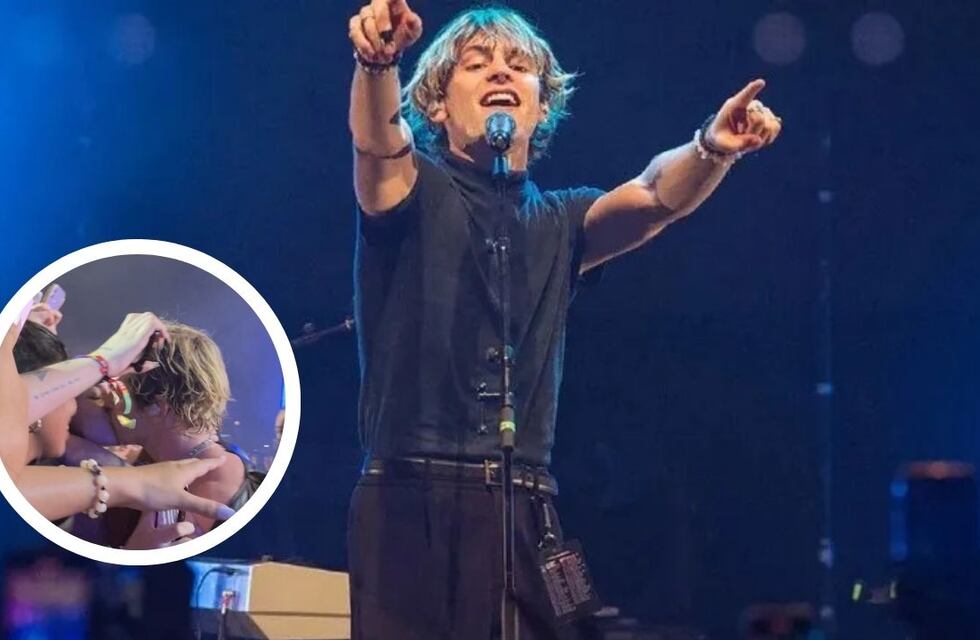 El inesperado momento en que Ross Lynch besó a una fan en el Lollapalooza Argentina 2024