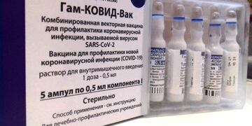 Llegan 3.500 dosis de la Sputnik-v componente 1