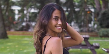 Antonela Roccuzzo sigue con su rutina fitness