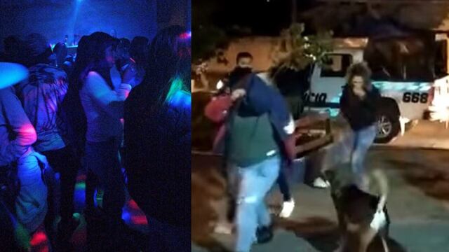 El antes y el después de una noche de fiestas clandestinas en Jujuy, que terminaron con más de 300 personas demoradas.
