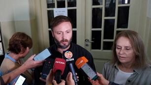 Francisco Azcue votó en Concordia.