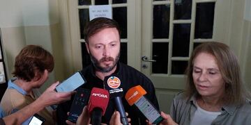 Francisco Azcue votó en Concordia.