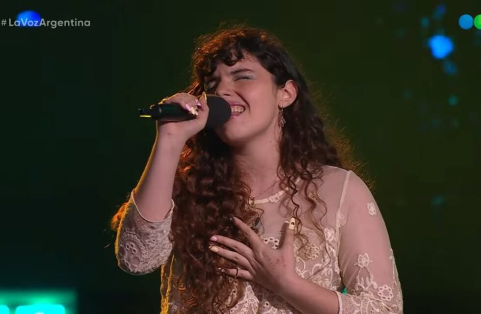 La gualeguaychuense Ámbar Carrizzo ganó la batalla en La Voz Argentina