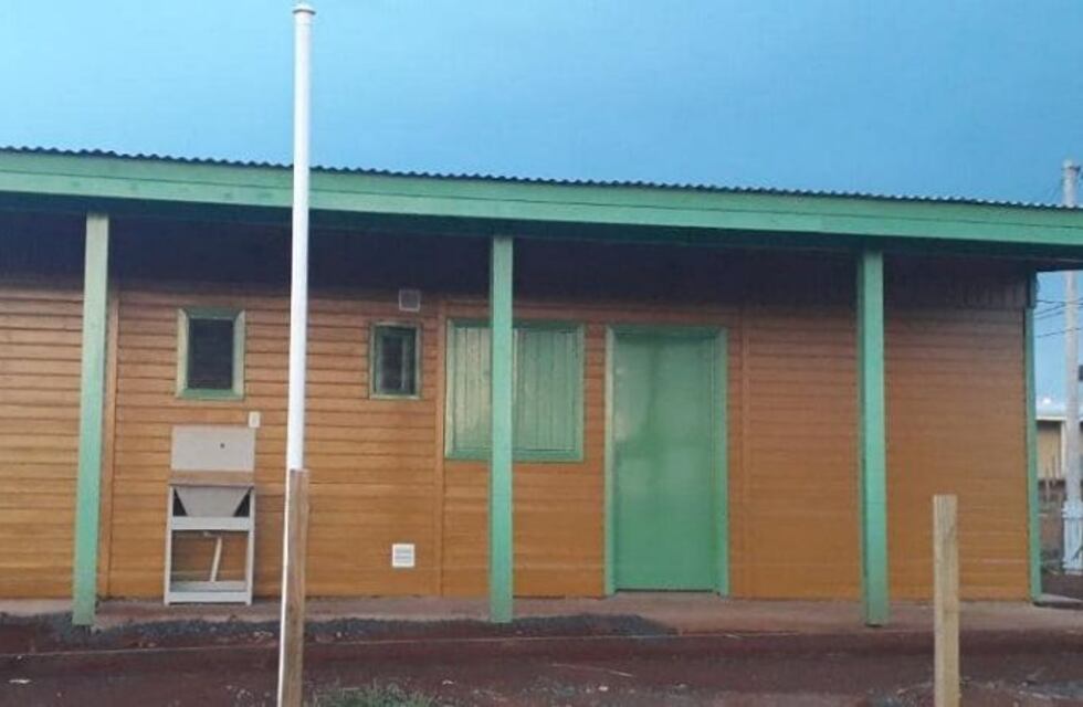 Misiones donó a San Juan viviendas de pino para las familias afectadas por el terremoto