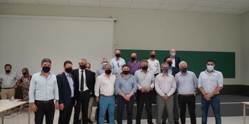 Encuentro regional de Intendentes con autoridades de ABSA de Provincia