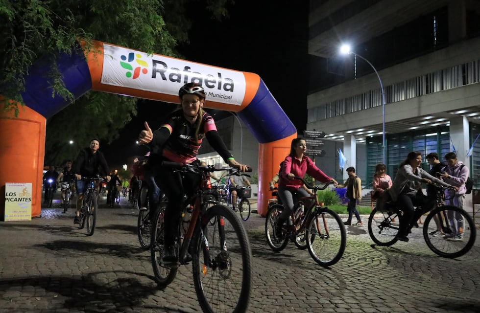 Reprogramaron la bicicleteada nocturna