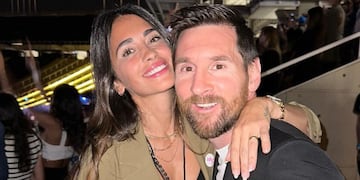 Antonela Roccuzzo y Lionel Messi rompieron la noche en Miami