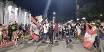 Festejos River Plate en Arroyito