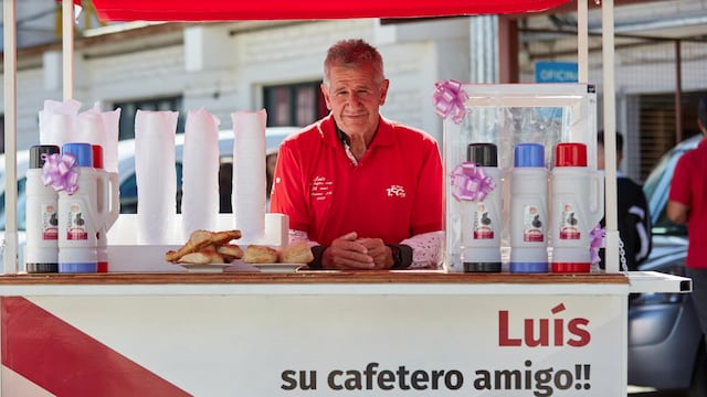 Luis Suárez, todo un personaje que es parte de la sociedad de Las Heras y del fútbol de Mendoza.