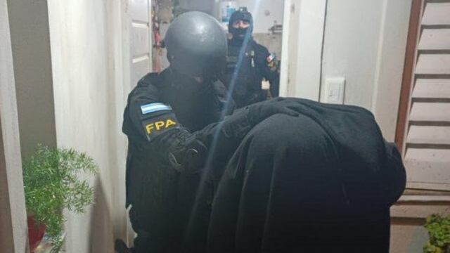 FPA en Arroyito una pareja detenida