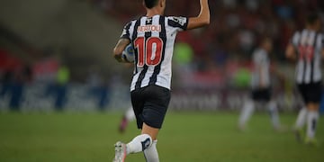Héctor Fértoli se repone de su lesión. Punto alto en la clasificación a octavos por la Copa Libertadores. (Prensa Talleres)