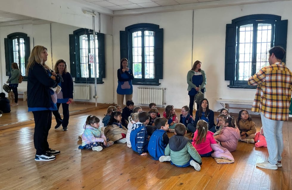 El Jardín de Infantes Semillitas del Colegio Holandés visitó nuevamente el Centro Cultural La Estación