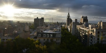 Nublado en Mendoza.