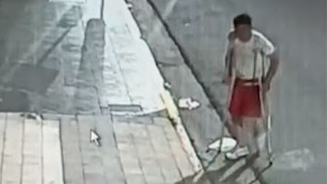 El video que registró el insólito episodio de violencia urbana.