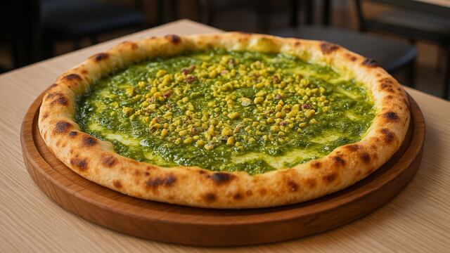 Una reconocida pizzería de Buenos Aires lanzó la “pizza de pistacho”: cuánto cuesta y dónde se consigue