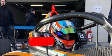 Fausto Arnaudo comienza con sus pruebas en la Fórmula 4 de España