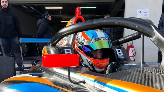 Fausto Arnaudo comienza con sus pruebas en la Fórmula 4 de España
