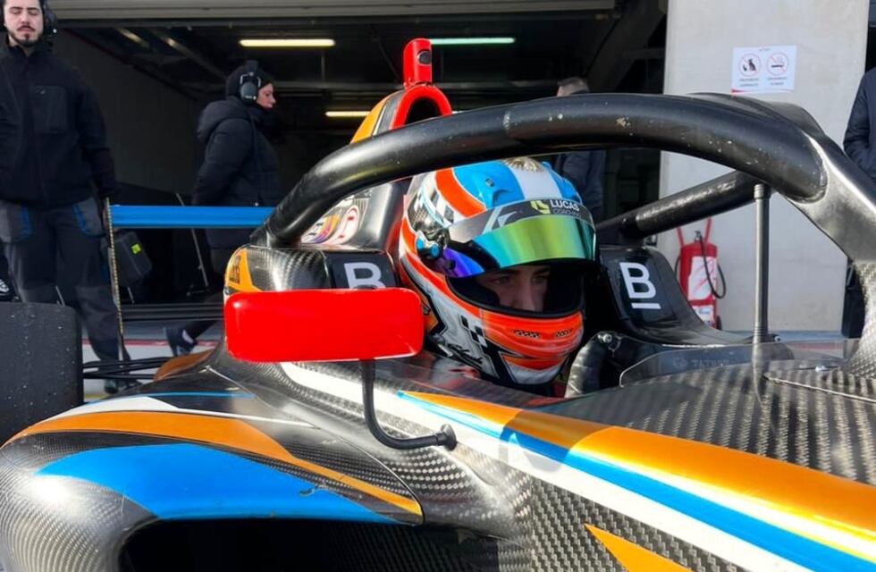 Fausto Arnaudo comienza con sus pruebas en la Fórmula 4 de España