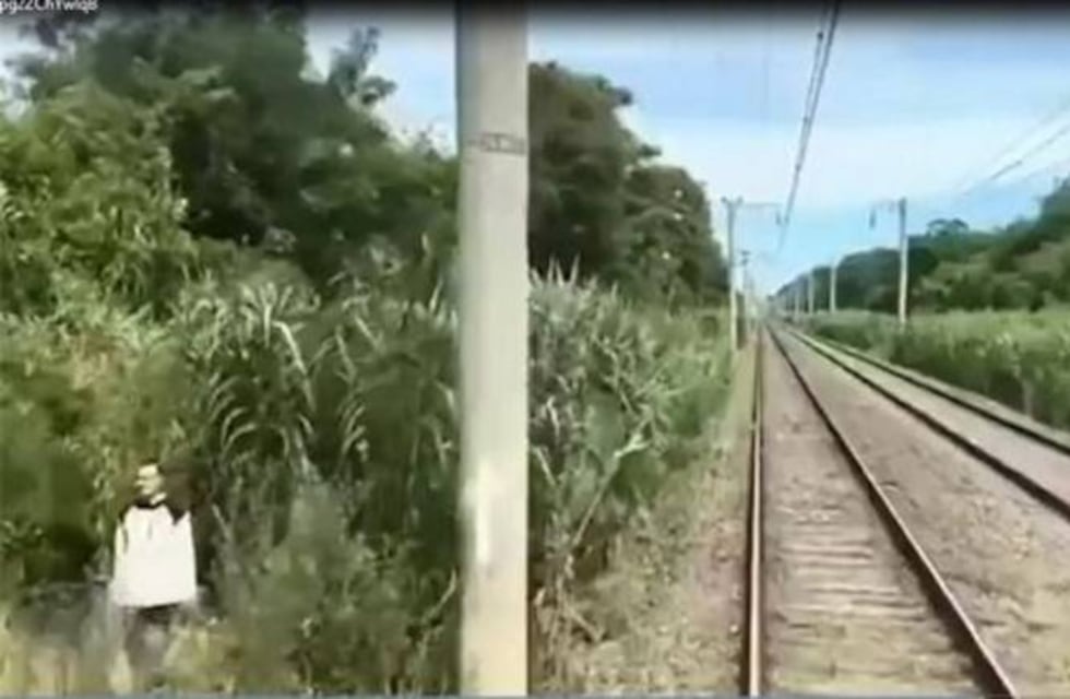 ¿Es un fantasma? El Tren Roca captó una extraña imagen y explotó el debate en redes