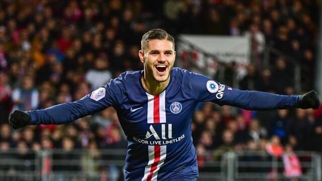 Mauro Icardi rescató el empate para el PSG sobre el final.