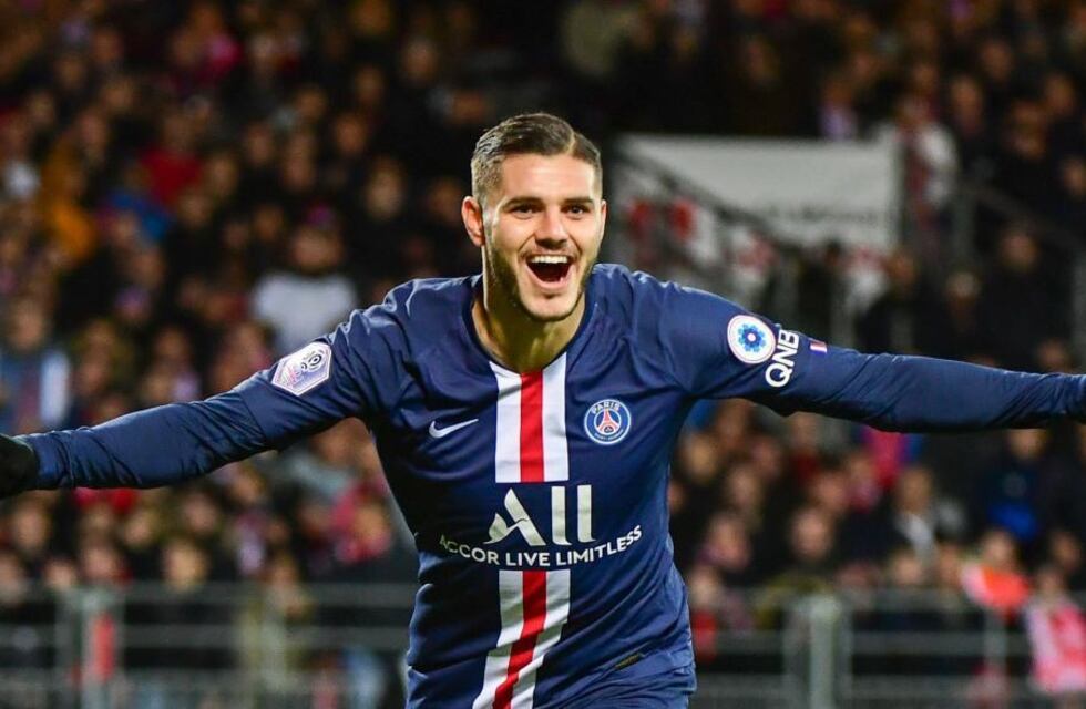 Icardi rescató el empate para el PSG ante el Lorient sobre el final