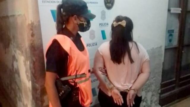 Rompió los vidrios de la casa de su hermana, fue aprehendida