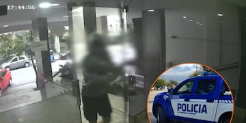 Entraron a robar a un edificio con llave magnética.